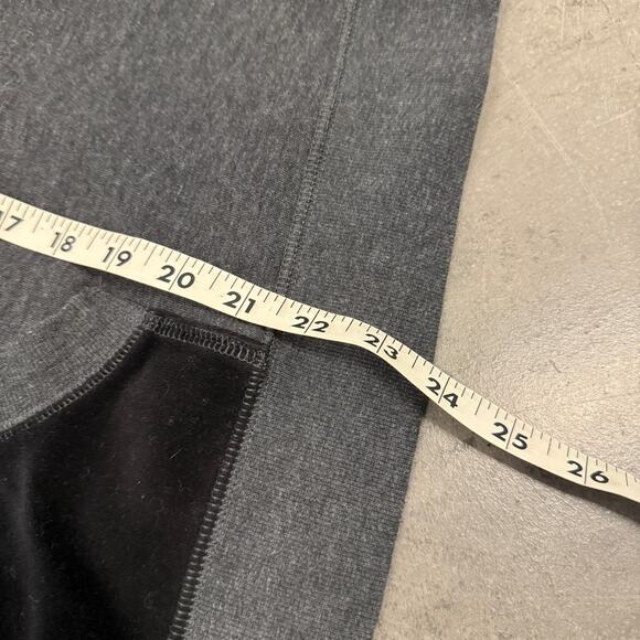 Vintage Y2K Monroe Main Abstract Grunge Black Grey Hoodie Full Zip Sweatshirt L - Picture 6 of 6